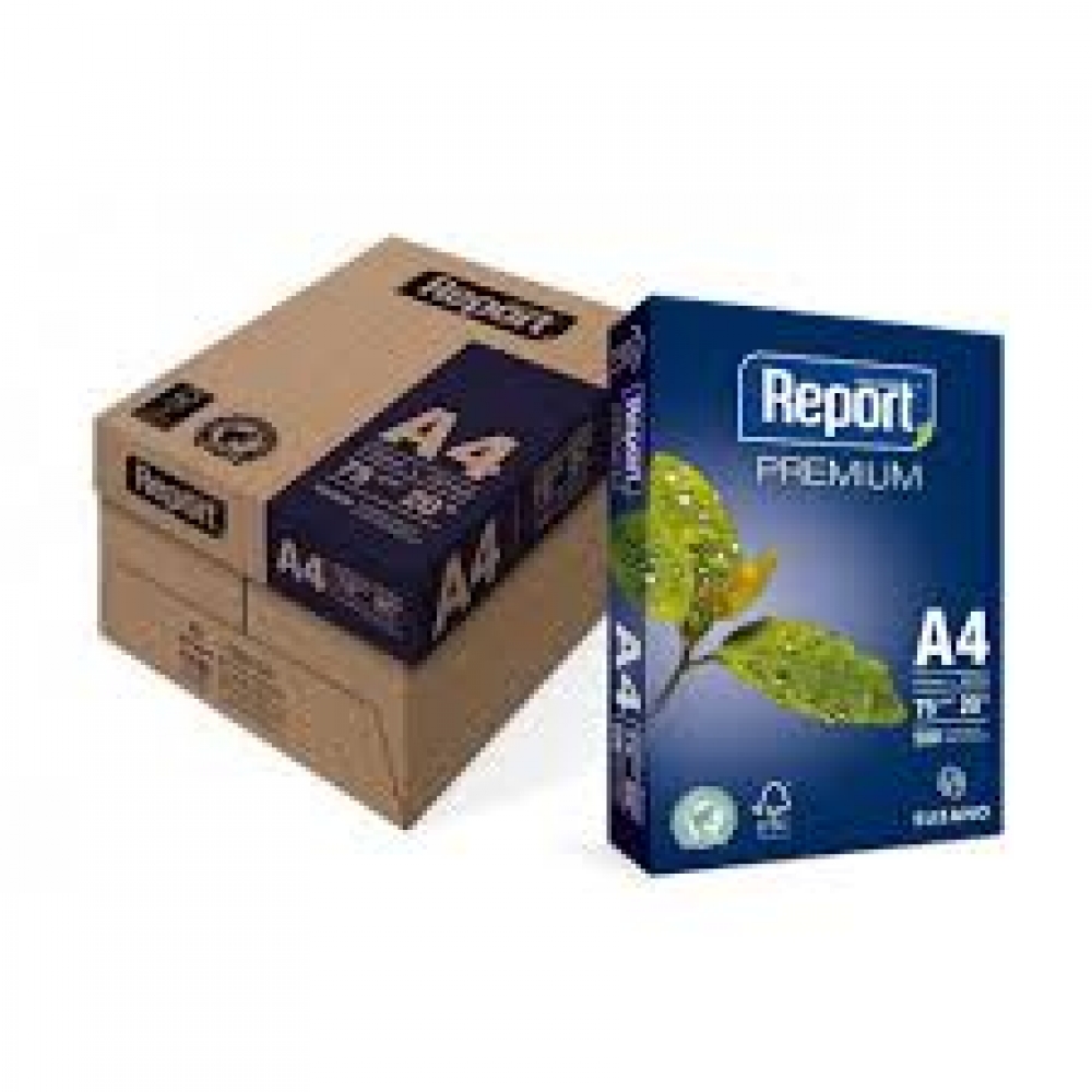 Papel Sulfite 75g Report A4 com 500 folhas