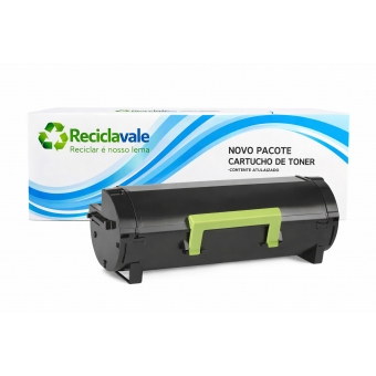 TONER COMPATÍVEL COM LEXMARK 604H 60FBH00 MX511 MX410 MX310 MX611