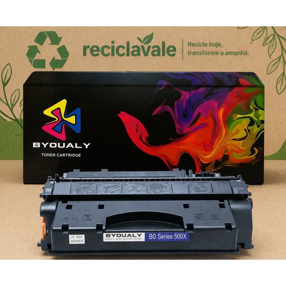 Toner Compatível com HP CF280X 80X M401 M425 M401N M401DW M425DN M401DNE M401 M401DN 6.5k - Maior Rendimento